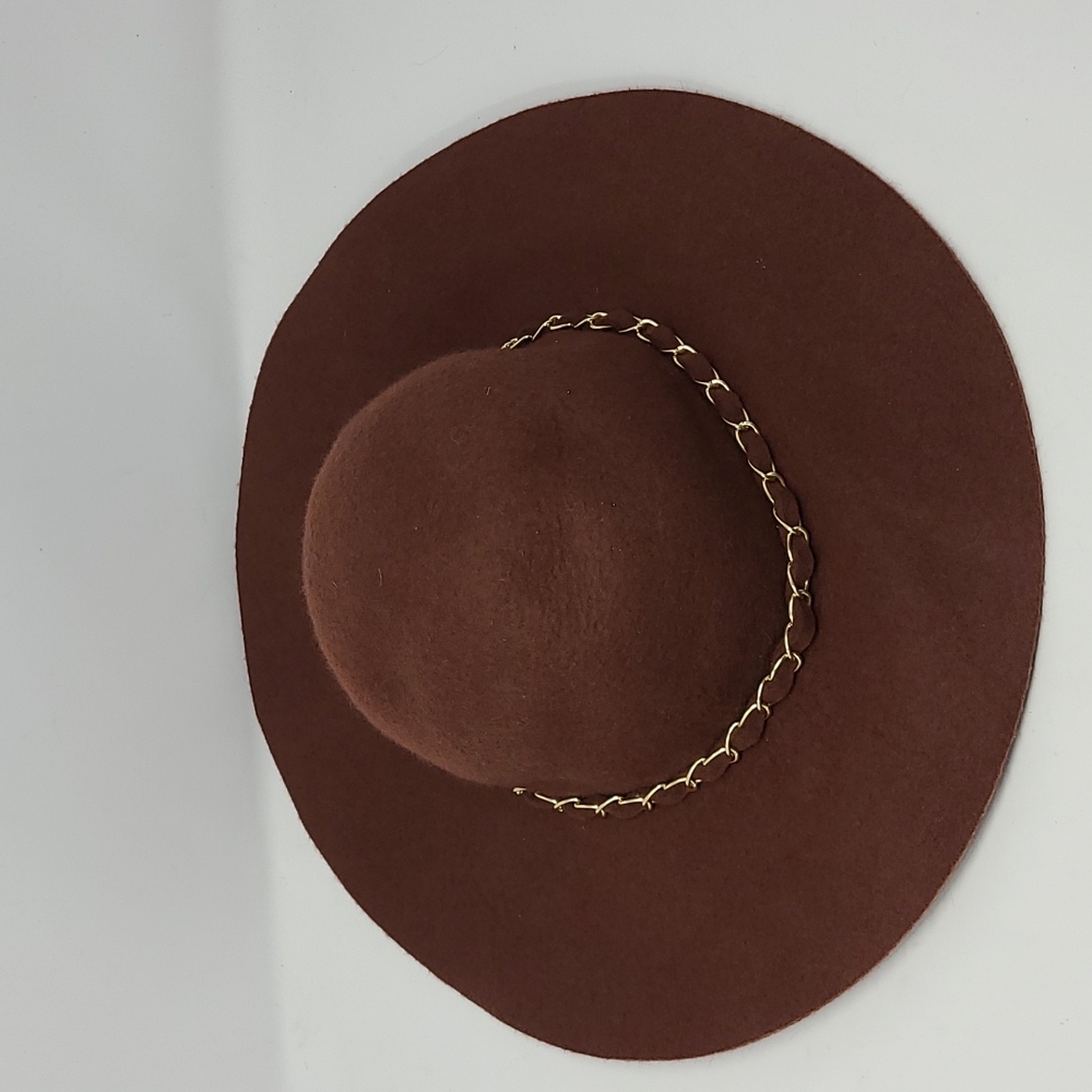 Adora Women's Wool Brown Hat One Size